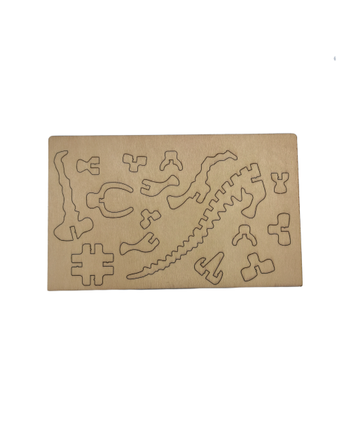 3D Wooden Diplodocus Puzzle For Adults And Kids,DIY Dinosaur Model Kits,Toys Gifts For Kids And Adults