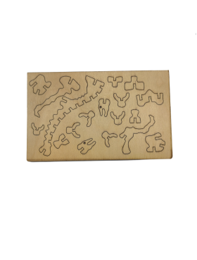 3D Wooden Diplodocus Puzzle For Adults And Kids,DIY Dinosaur Model Kits,Toys Gifts For Kids And Adults