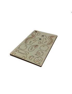 3D Wooden Puzzle For Adults And Kids,DIY Squirrel Wooden Model Kits,Toys Gifts For Kids And Adults