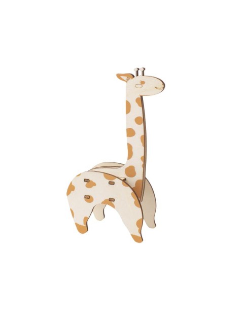 3D WoodenPuzzle For Adults And Kids,DIY Giraffe Pterosaur Model Kits,Toys Gifts For Kids And Adults