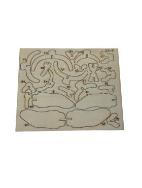 3D Wooden Plesiosaurus Puzzle For Adults And Kids,DIY Dinosaur Model Kits,Toys Gifts For Kids And Adults