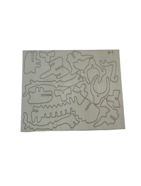 3D Wooden Tyrannosaurus Puzzle For Adults And Kids,DIY Dinosaur Model Kits,Toys Gifts For Kids And Adults