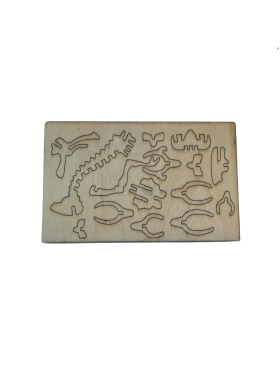 3D Wooden Parasaurolophus Puzzle For Adults And Kids,DIY Dinosaur Model Kits,Toys Gifts For Kids And Adults