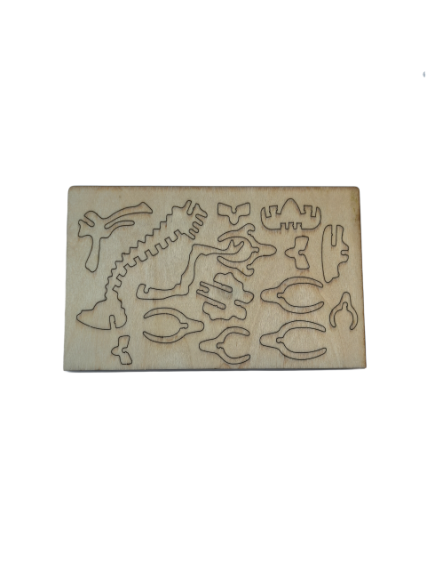 3D Wooden Parasaurolophus Puzzle For Adults And Kids,DIY Dinosaur Model Kits,Toys Gifts For Kids And Adults