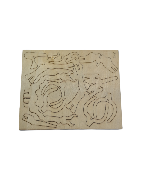 3D Wooden Pterosaur Puzzle For Adults And Kids,DIY Dinosaur Model Kits,Toys Gifts For Kids And Adults