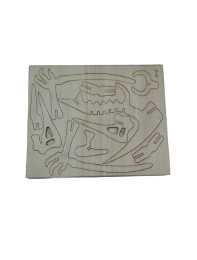 3D Wooden Pterosaur Puzzle For Adults And Kids,DIY Dinosaur Model Kits,Toys Gifts For Kids And Adults