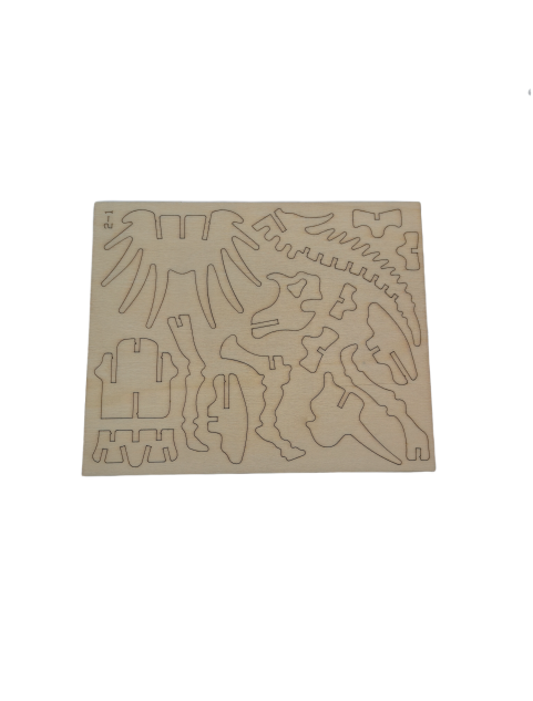 3D Wooden Triceratops Puzzle For Adults And Kids,DIY Dinosaur Model Kits,Toys Gifts For Kids And Adults