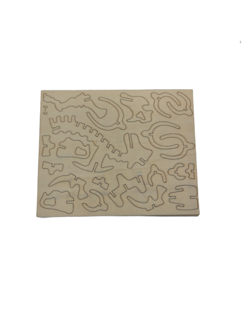 3D Wooden Triceratops Puzzle For Adults And Kids,DIY Dinosaur Model Kits,Toys Gifts For Kids And Adults