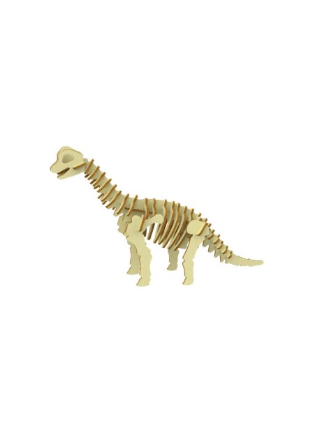 3D Wooden Brachiosaurus Puzzle For Adults And Kids,DIY Dinosaur Model Kits,Toys Gifts For Kids And Adults