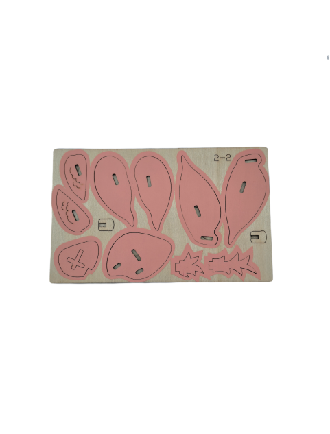 3D Wooden Puzzle For Adults And Kids,DIY Flamingo Model Kits,Toys Gifts For Kids And Adults