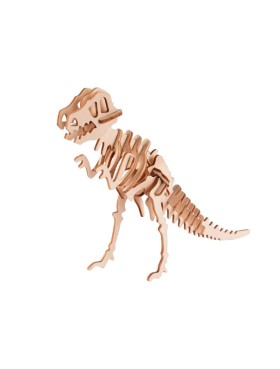 3D Wooden Tyrannosaurus Puzzle For Adults And Kids,DIY Dinosaur Model Kits,Toys Gifts For Kids And Adults