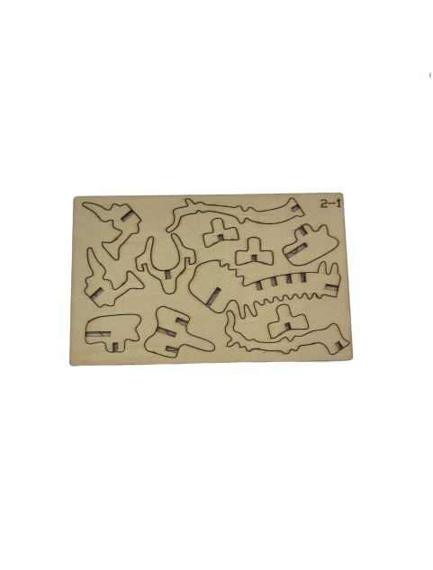 3D Wooden Tyrannosaurus Puzzle For Adults And Kids,DIY Dinosaur Model Kits,Toys Gifts For Kids And Adults