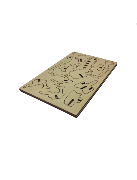 3D Wooden Tyrannosaurus Puzzle For Adults And Kids,DIY Dinosaur Model Kits,Toys Gifts For Kids And Adults