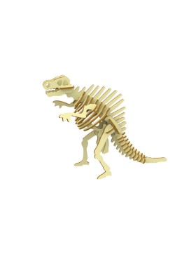 3D Wooden Spinosaurus Puzzle For Adults And Kids,DIY Dinosaur Model Kits,Toys Gifts For Kids And Adults