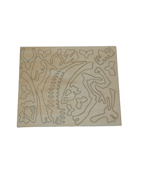 3D Wooden Parasaurolophus Puzzle For Adults And Kids,DIY Dinosaur Model Kits,Toys Gifts For Kids And Adults