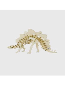 3D Wooden Stegosaurus Puzzle For Adults And Kids,DIY Dinosaur Model Kits,Toys Gifts For Kids And Adults