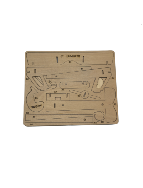 3D Wooden Newport Puzzle For Adults And Kids,DIY Airplane Wooden Model Kits,Toys Gifts For Kids And Adults