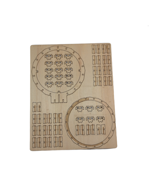 3D Wooden Puzzle For Adults And Kids,DIY Space Fighter Wooden Model Kits,Toys Gifts For Kids And Adults