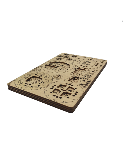 3D Wooden Airship Puzzle For Adults And Kids,DIY Airplane Model Kits,Toys Gifts For Kids And Adults