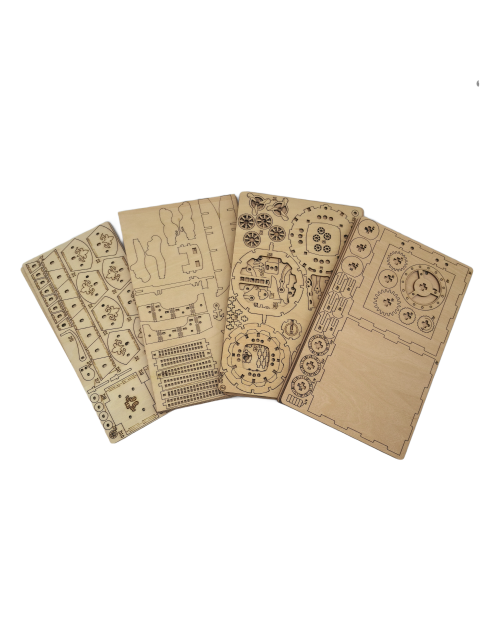 3D Wooden Puzzle For Adults And Kids,DIY Music Box Model Kits,Toys Gifts For Kids And Adults